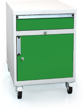 Mobile cabinet for workbenches 820 x 555 x 600 - door-drawer